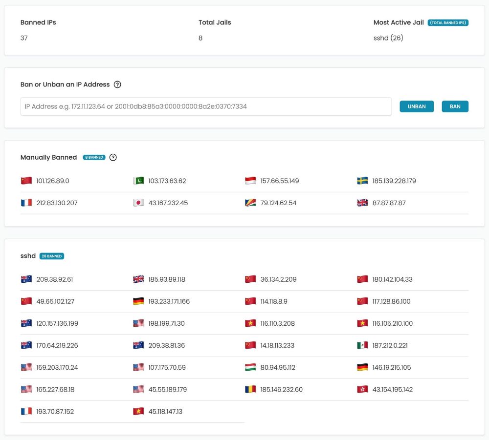 Feedback Idea: Security – IP Blocking