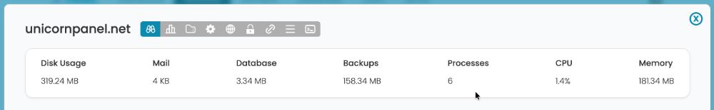Feedback for: Resource usage for users – CPU, Memory, Disk